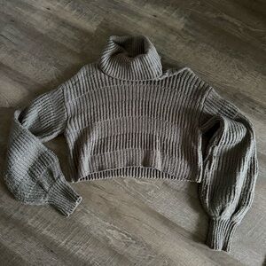 Urban Outfitters cropped turtle neck sweater